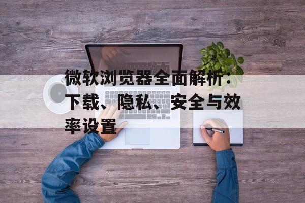 微软浏览器全面解析：下载、隐私、安全与效率设置